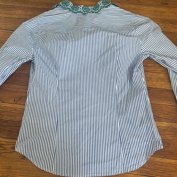 J Crew Eyelet Detail Button Down 6 - Picture 4 of 4